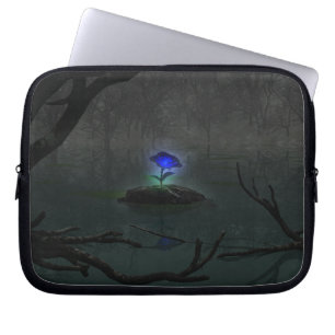 Blue Rose Laptop Sleeve