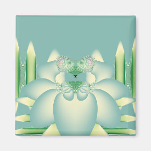 Blue Rose Magnet