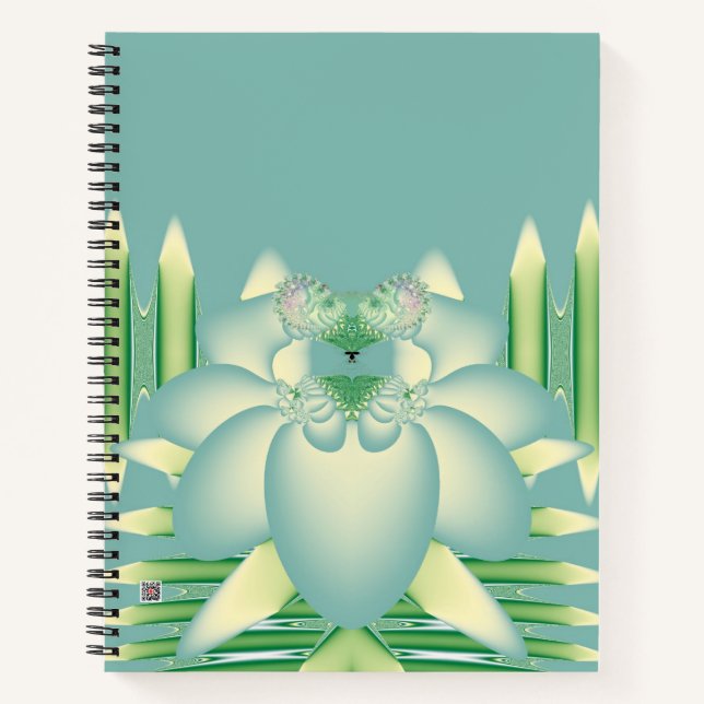 Blue Rose Notebook (Front)