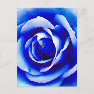 Blue Rose_ Postcard