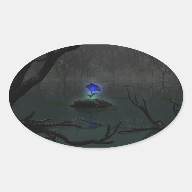 Blue Rose Stickers (Front)