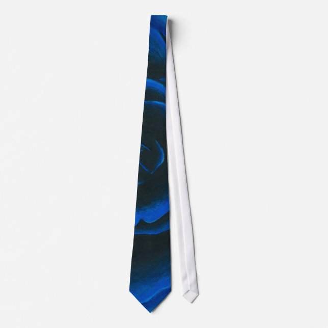Blue Rose Tie (Front)