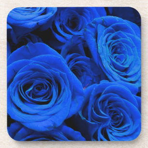 Blue Roses Coaster