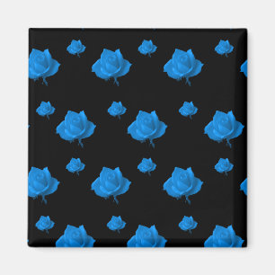 Blue Roses Magnet
