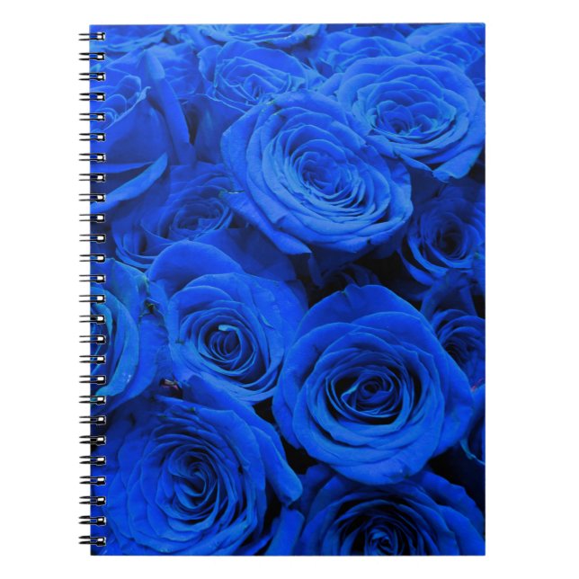 Blue Roses Notebook (Front)