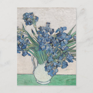 Blue roses postcard