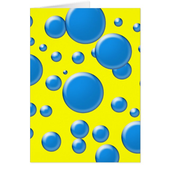 Blue rounds on yellow (Front)