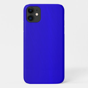 Blue Royal Blue Background Texture iPhone 11 Case