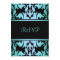 Blue Royal Damask RSVP