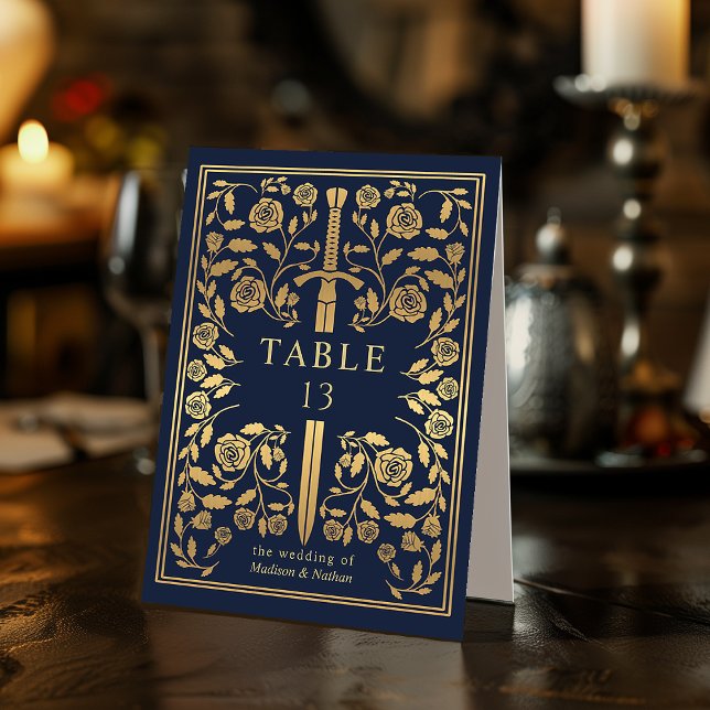 Blue Royal Mediaeval Sword Wedding  (Creator Uploaded)