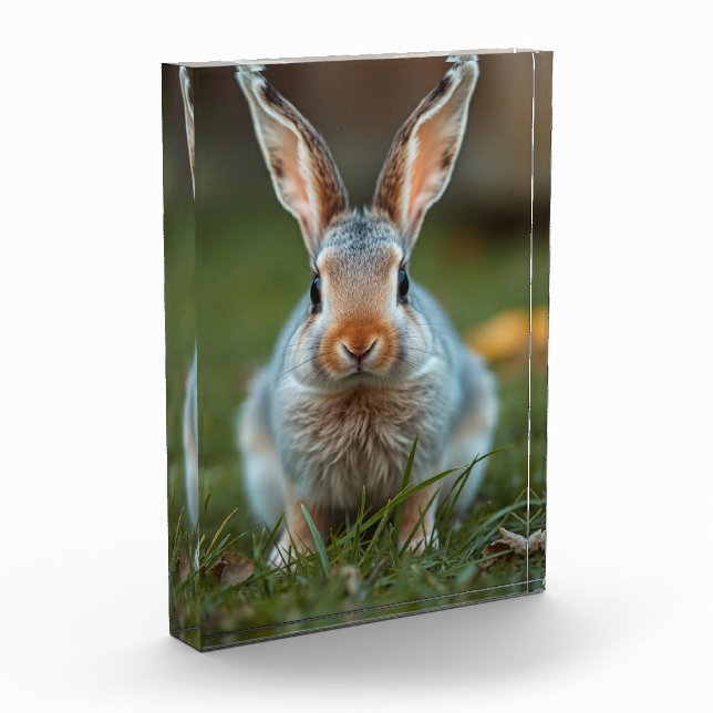 Blue Russian Bunny,  Photo Block (Left)