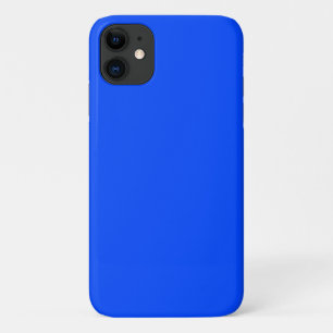 Blue (RYB) (solid color) iPhone 11 Case