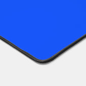 Blue (RYB) (solid colour) Desk Mat (Corner)