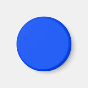 Blue (RYB) (solid colour) Magnet