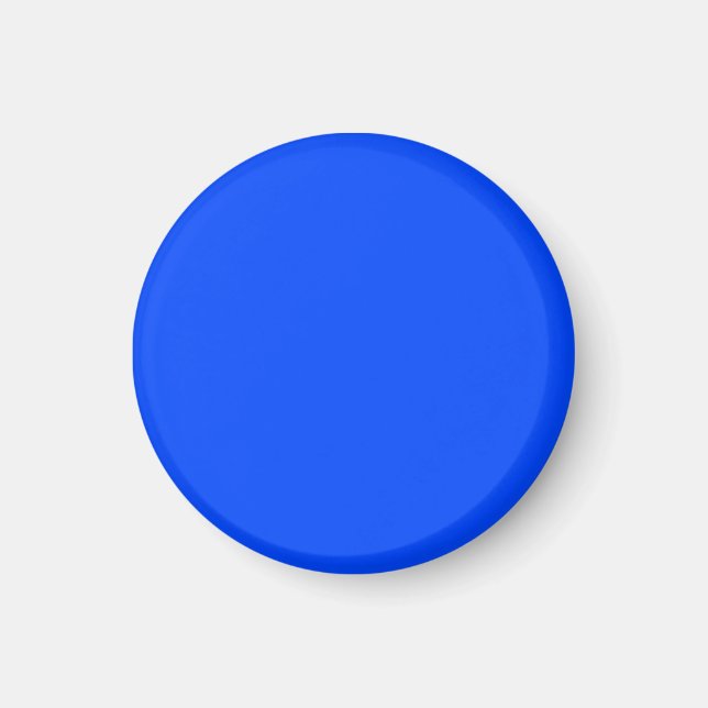 Blue (RYB) (solid colour) Magnet (Front)