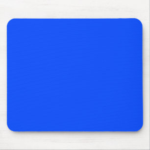 Blue (RYB) (solid colour) Mouse Pad
