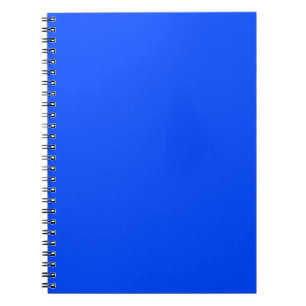 Blue (RYB) (solid colour) Notebook