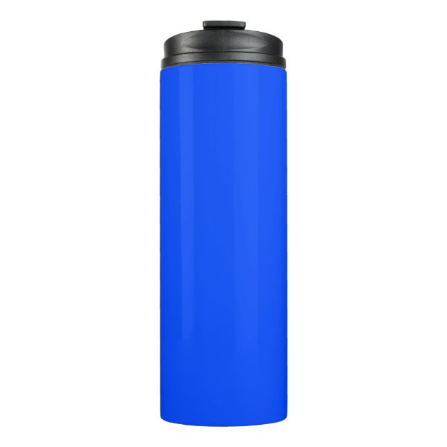 Blue (RYB) (solid colour) Thermal Tumbler (Front)