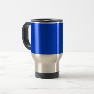 Blue (RYB) (solid colour) Travel Mug