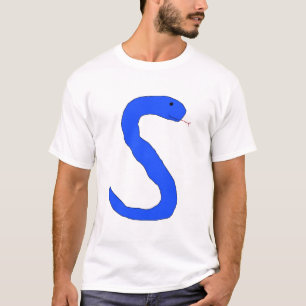 Blue S Snake apparel T-Shirt