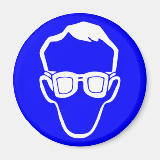 Blue Safety Goggles Magnet