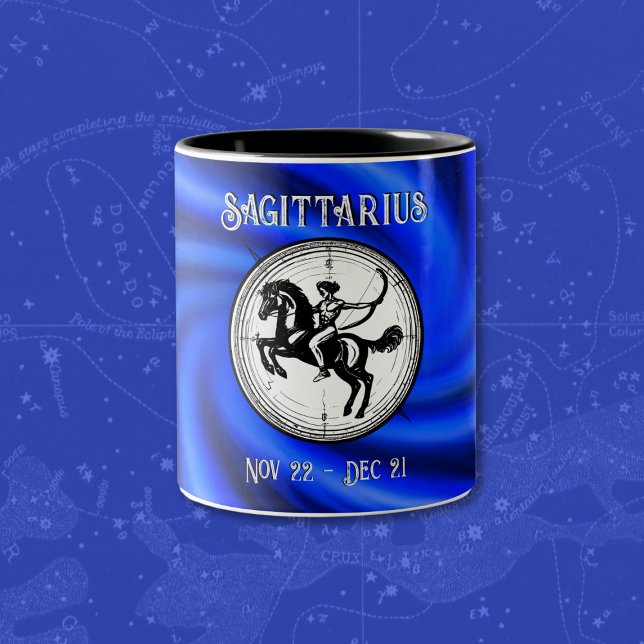 Blue Sagittarius Mug (Creator Uploaded)