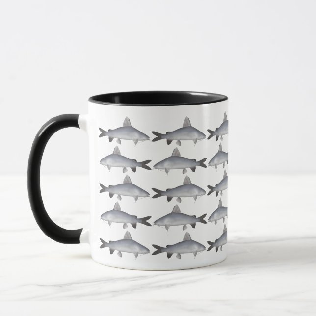 Blue Salmon Catfish Mug (Left)