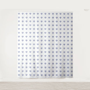 Blue Sapphire Heart Tapestry