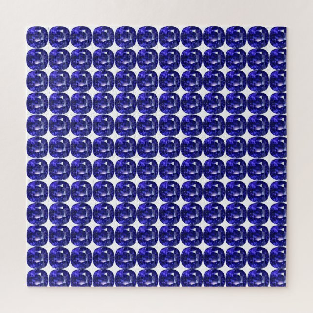 Blue Sapphire Jigsaw Puzzle (Vertical)