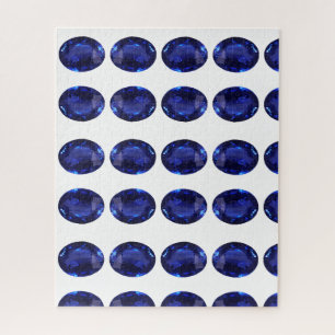 Blue Sapphire Jigsaw Puzzle