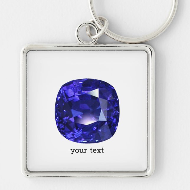 Blue Sapphire Key Ring (Front)