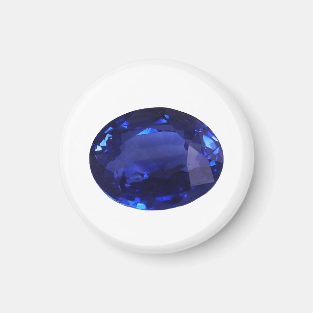 Blue Sapphire Magnet (Front)
