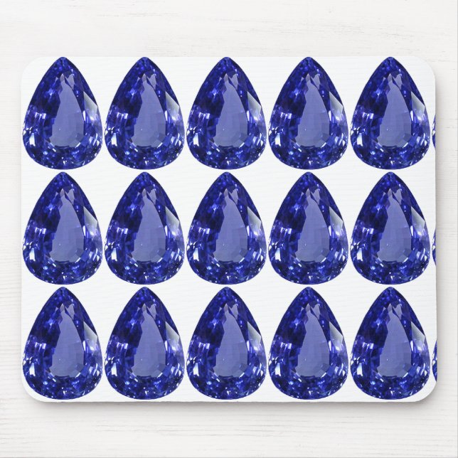 Blue Sapphire Mouse Pad (Front)