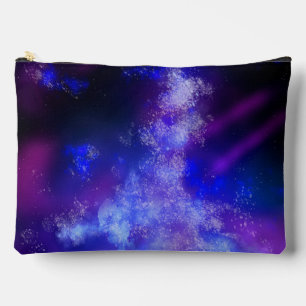 Blue Sapphire Night Sky Accessory Pouch