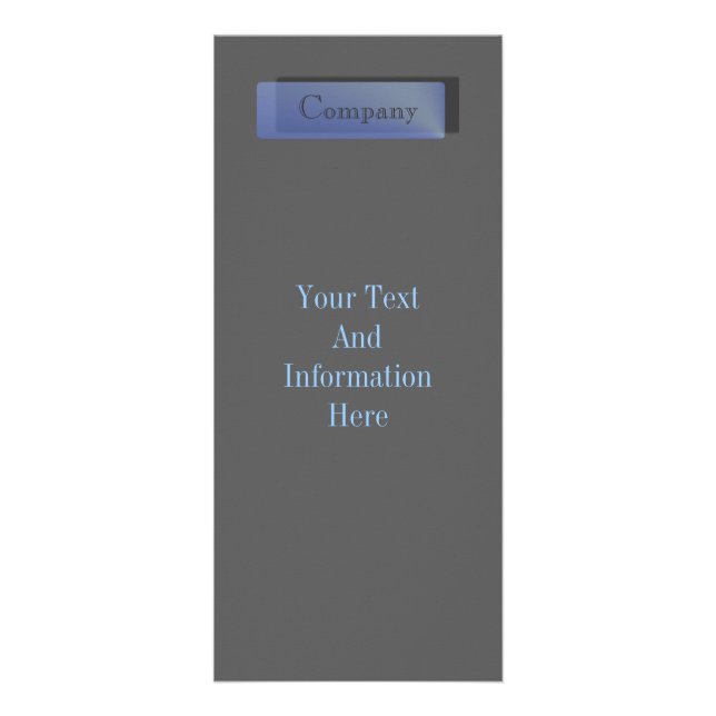 Blue Sapphire Rack Card (Front)