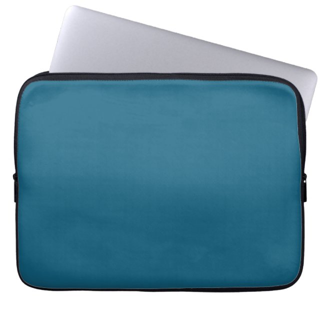 Blue sapphire (solid colour)  laptop sleeve (Front)