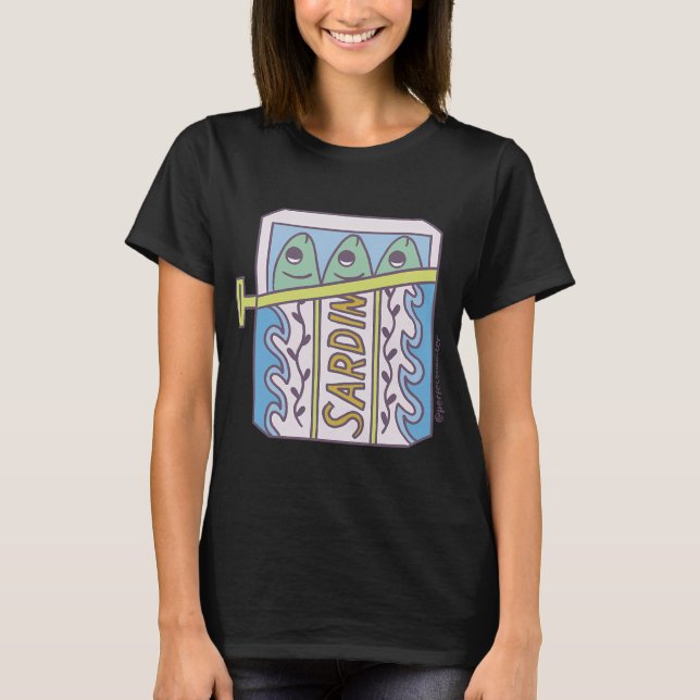 Blue Sardines T-Shirt (Front)