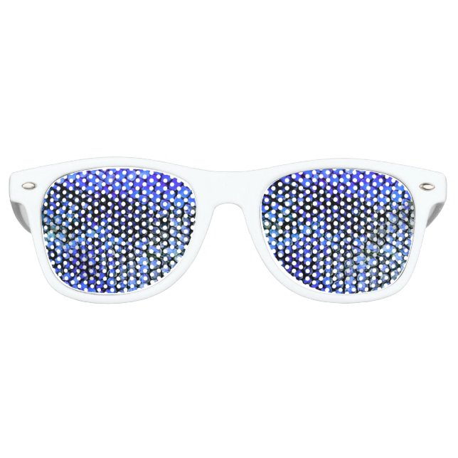 Blue Scale Sun Glasses (Front)