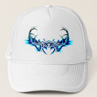 Blue Scarab Trucker Hat