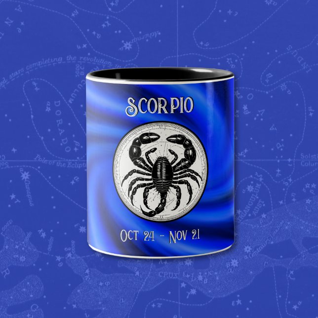 Blue Scorpio Mug (Creator Uploaded)