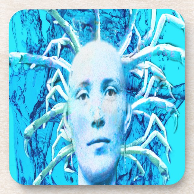 Blue Scorpion Coaster (Front)
