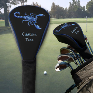 Blue Scorpion Golf Head Cover