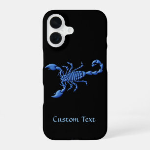 Blue Scorpion iPhone 16 Case