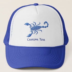 Blue Scorpion Trucker Hat