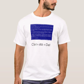 blue screen of death T-Shirt