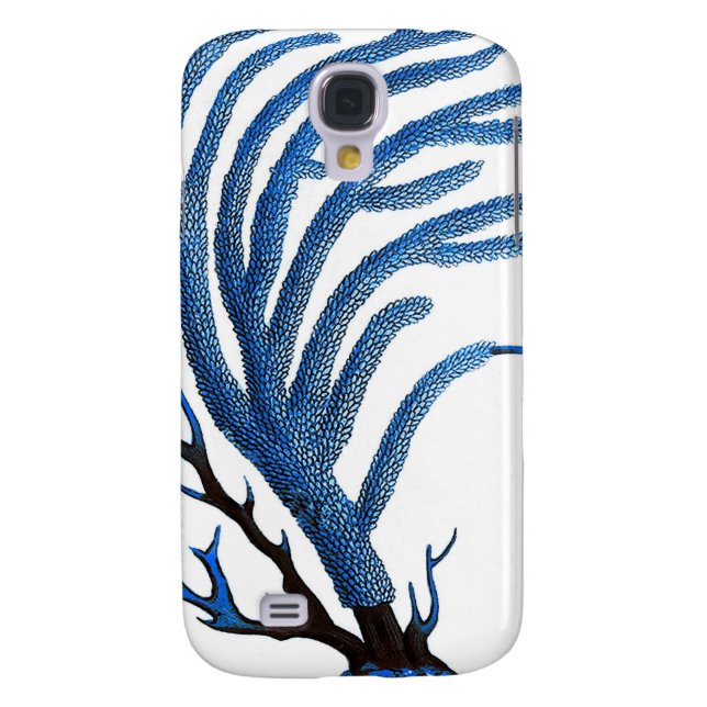 Blue sea coral no. 2 beach wall art decor Case-Mate samsung galaxy case (Back)