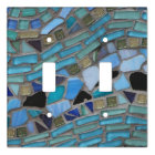 Blue Sea Glass Mosaic