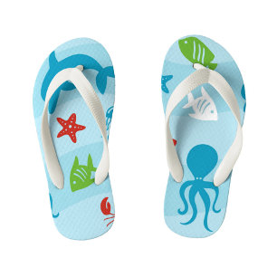 Blue Sea Kid's Thongs