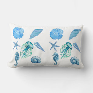 Blue Sea Life Lumbar Cushion