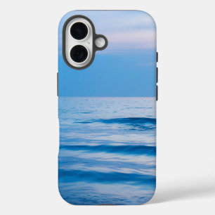 Blue Sea Sky beach iPhone 16 Case